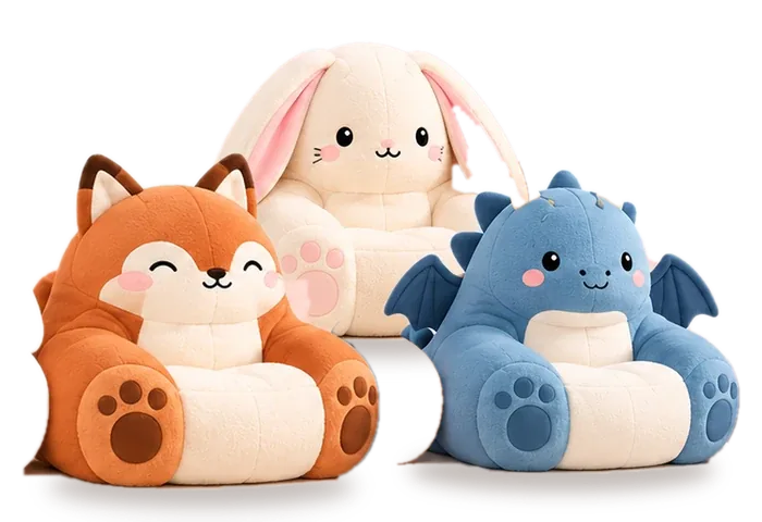 Cheeky Bean characters together